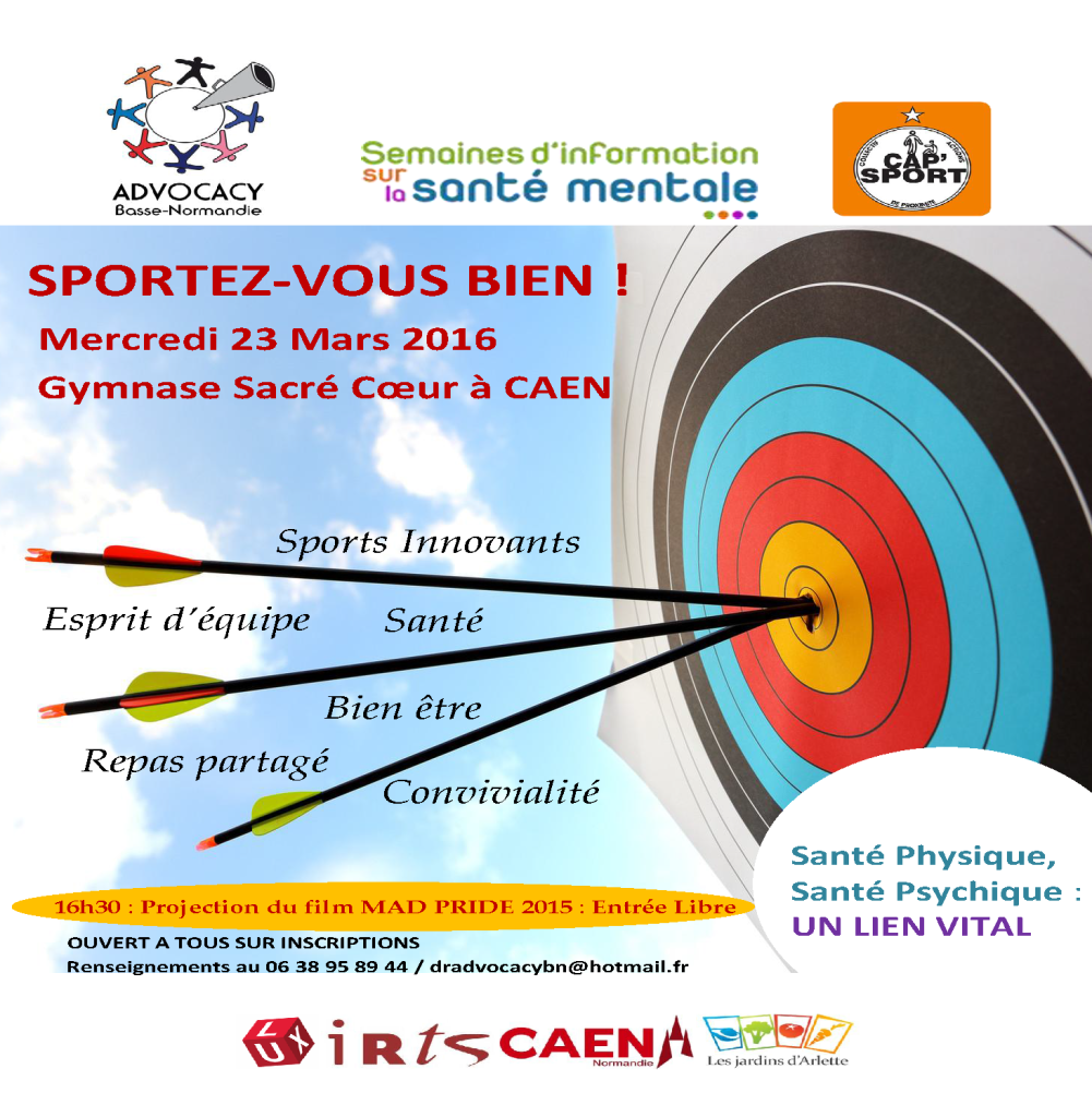 Affiche SPORTEZ vous bien Caen