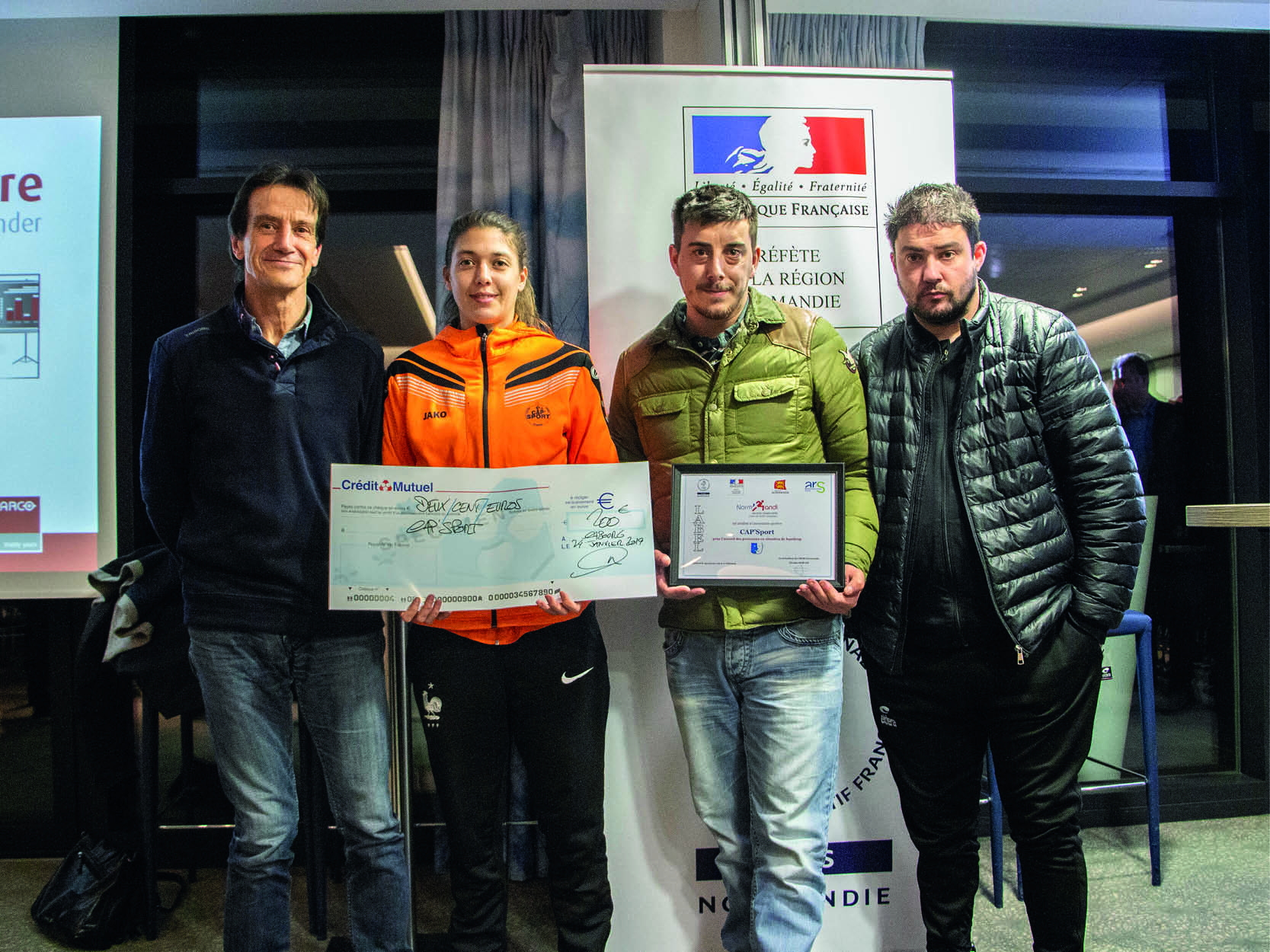 Remise du label « Norm’Handi 2018 » à la Thalazur de Cabourg