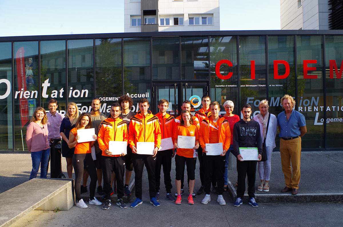 Remise des diplômes CQP, la finalisation pour 8 jeunes d’un projet professionnel