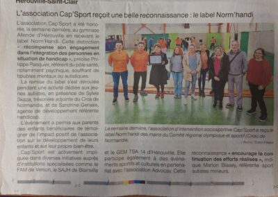 Remise du Label Norm'Handi