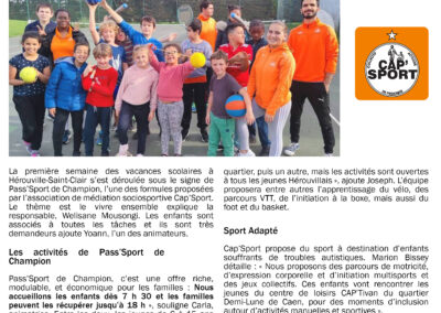 L'association CAP'Sport propose des activités adaptées à tous à Hérouville-Saint-Clair